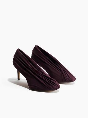 H&M studio draped pumps